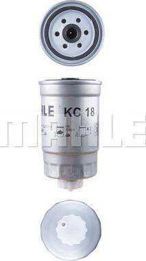 MAHLE KC 18 - Fuel filter onlydrive.pro