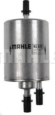 MAHLE KL 571 - Kütusefilter onlydrive.pro