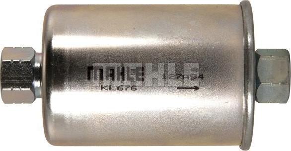 MAHLE KL 676 - Fuel filter onlydrive.pro