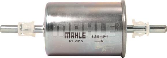 MAHLE KL 670 - Fuel filter onlydrive.pro