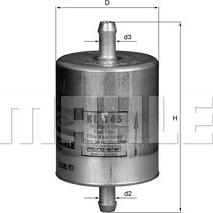 MAHLE KL 145 - Fuel filter onlydrive.pro