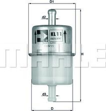 MAHLE KL11 - Fuel filter onlydrive.pro