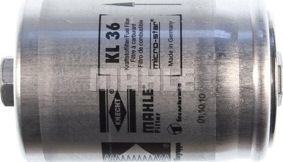 MAHLE KL 36 - Fuel filter onlydrive.pro