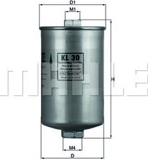 MAHLE KL 30 - Fuel filter onlydrive.pro