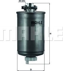 MAHLE KL 75 - Fuel filter onlydrive.pro