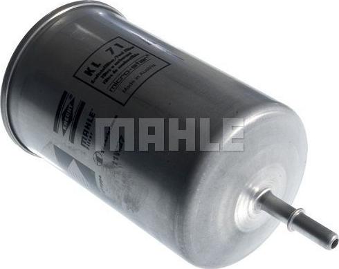 MAHLE KL 71 - Kütusefilter onlydrive.pro