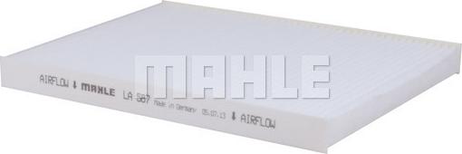 MAHLE LA 587 - Filter, interior air onlydrive.pro