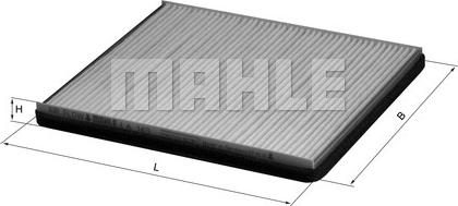 MAHLE LA 143 - Filter, interior air onlydrive.pro