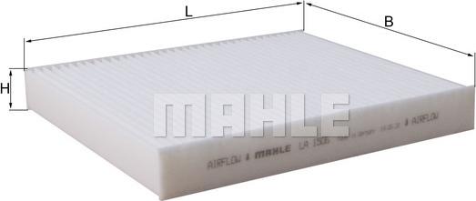 MAHLE LA 1506 - Filter, interior air onlydrive.pro