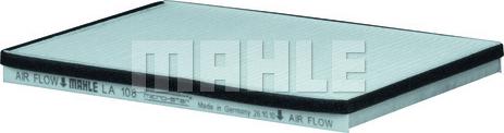 MAHLE LA 108 - Filter, interior air onlydrive.pro