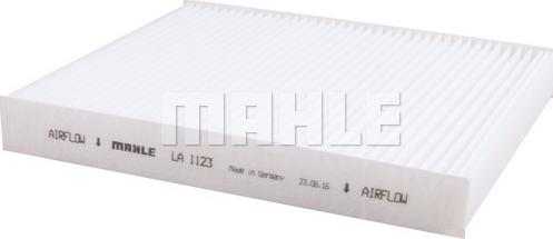 MAHLE LA 1123 - Filter, interior air onlydrive.pro