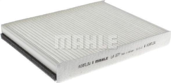 MAHLE LA 877 - Фильтр воздуха в салоне onlydrive.pro