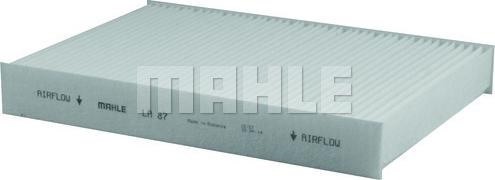 MAHLE LA 87 - Filter, interior air onlydrive.pro