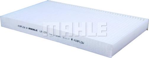 MAHLE LA 229 - Filter, interior air onlydrive.pro