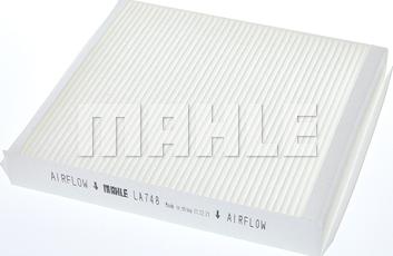 MAHLE LA 748 - Filter, interior air onlydrive.pro