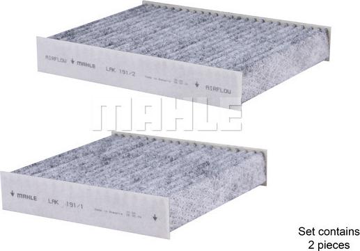 MAHLE LAK 191/S - Filter, interior air onlydrive.pro