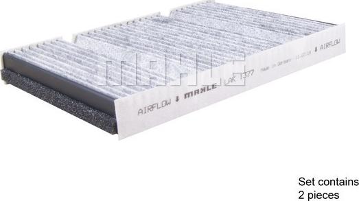 MAHLE LAK 1377/S - Filter, interior air onlydrive.pro