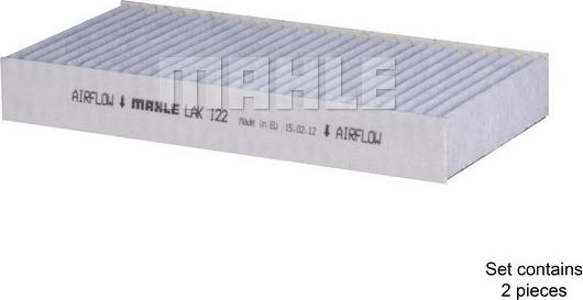 MAHLE LAK 122/S - Filter, interior air onlydrive.pro