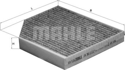 MAHLE LAK 386 - Filter,salongiõhk onlydrive.pro