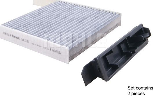 MAHLE LAK 230 - Filter, interior air onlydrive.pro