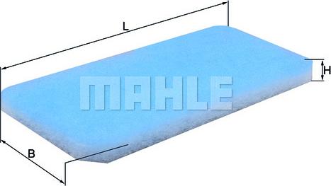 MAHLE LAP 27 - Filter, interior air onlydrive.pro