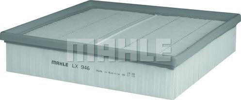 MAHLE LX 946 - Air Filter, engine onlydrive.pro