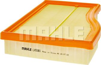 MAHLE LX 5381 - Air Filter, engine onlydrive.pro