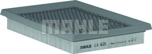 MAHLE LX 625 - Air Filter, engine onlydrive.pro