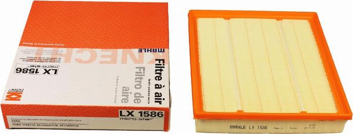 MAHLE LX 1586 - Air Filter, engine onlydrive.pro