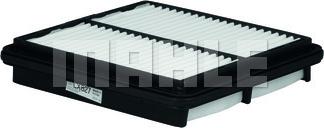 MAHLE LX 827 - Air Filter, engine onlydrive.pro