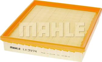 MAHLE LX 3974 - Air Filter, engine onlydrive.pro