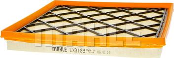 MAHLE LX 3183 - Air Filter, engine onlydrive.pro