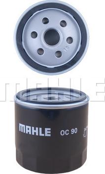 MAHLE OC 90 - Oil Filter onlydrive.pro