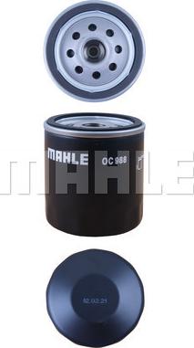 MAHLE OC 988 - Oil Filter onlydrive.pro