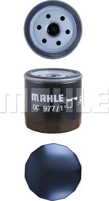 MAHLE OC 977/1 - Oil Filter onlydrive.pro