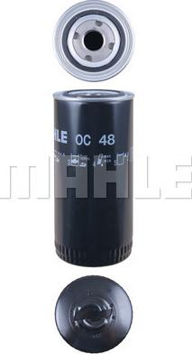 MAHLE OC 48 - Oil Filter onlydrive.pro