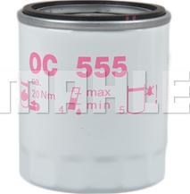 MAHLE OC 555 - Oil Filter onlydrive.pro