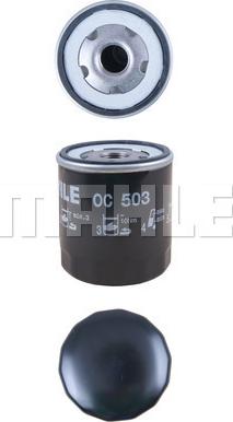 MAHLE OC 503 - Oil Filter onlydrive.pro