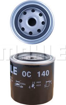 MAHLE OC 140 - Oil Filter onlydrive.pro