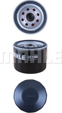 MAHLE OC 1290 - Oil Filter onlydrive.pro