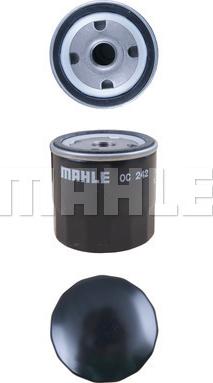 MAHLE OC 242 - Oil Filter onlydrive.pro