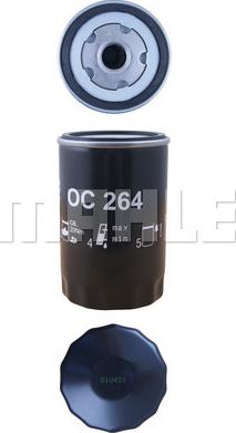 MAHLE OC 264 - Oil Filter onlydrive.pro