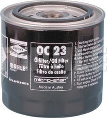 MAHLE OC 23 - Oil Filter onlydrive.pro
