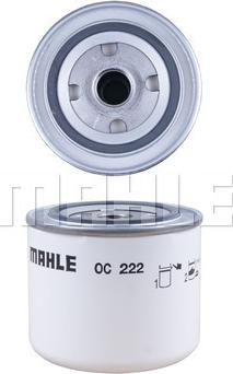 MAHLE OC 222 - Õlifilter onlydrive.pro