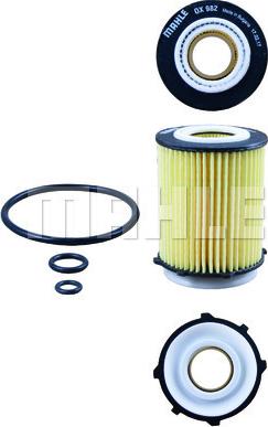 MAHLE OX 982D - Õlifilter onlydrive.pro