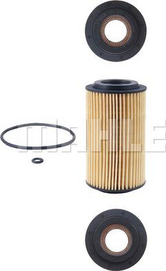 MAHLE OX 153D1 - Oil Filter onlydrive.pro