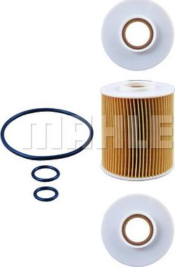 MAHLE OX 163/4D - Oil Filter onlydrive.pro