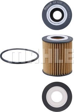MAHLE OX 1237D - Oil Filter onlydrive.pro
