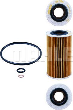 MAHLE OX 384D - Oil Filter onlydrive.pro