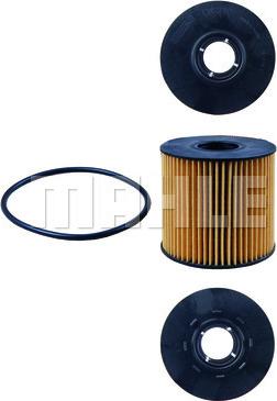 MAHLE OX 210D - Oil Filter onlydrive.pro